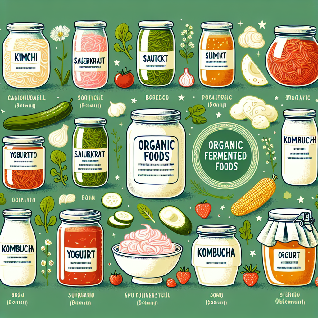 Popular Organic Fermented Foods
